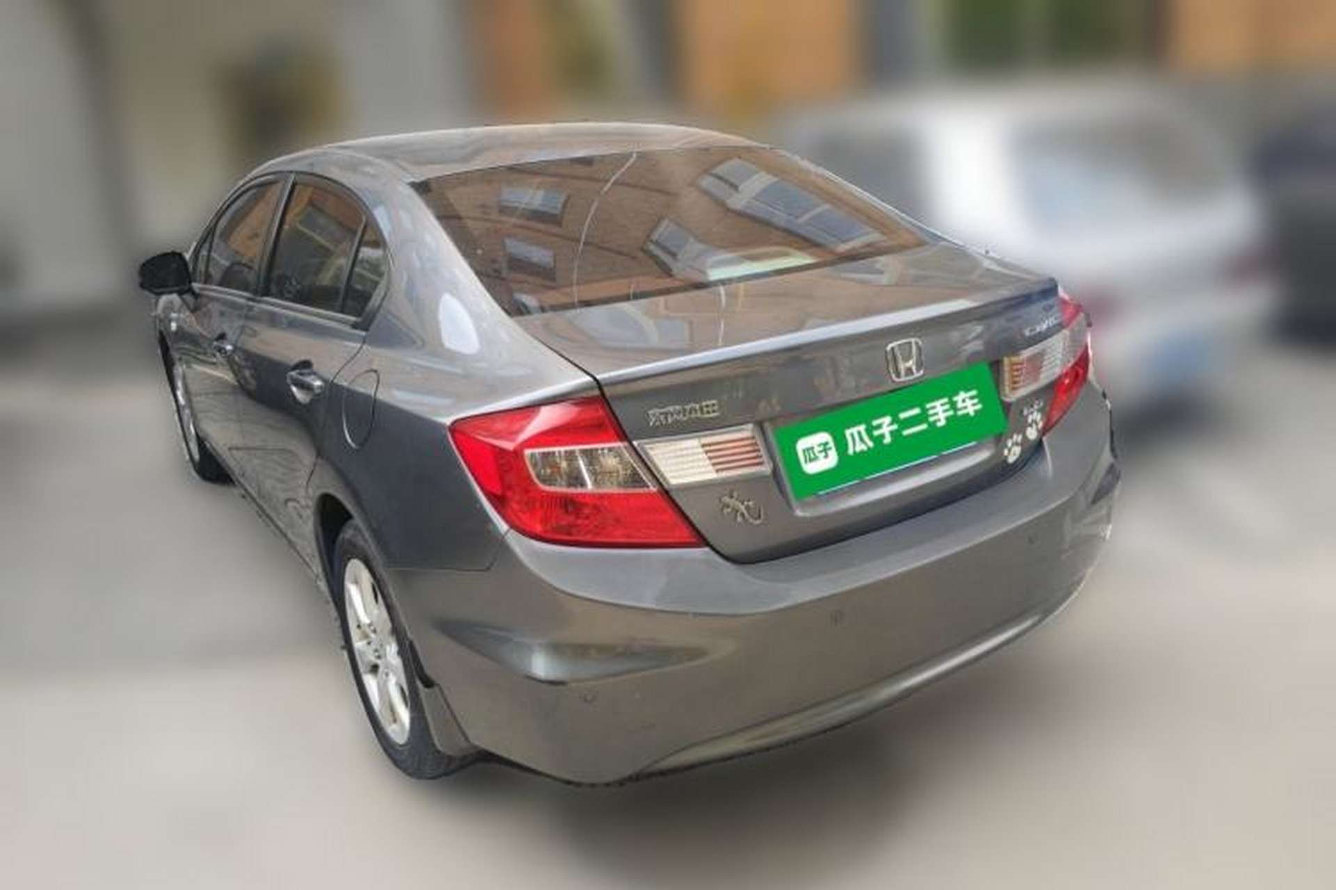 Used Honda Civic 2012 1.8L manual Comfort version Rear Left 45 Deg