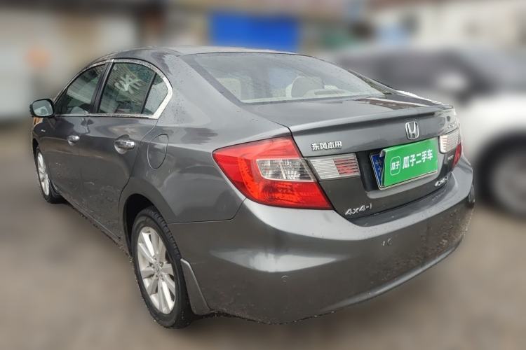 Used Honda Civic 2012 1.8L automatic luxury edition Rear Left 45 Deg