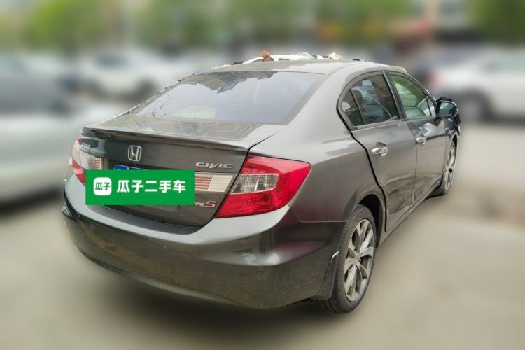 Used Honda Civic 2012 2.0L Automatic TYPE-S Rear Right 45 Deg