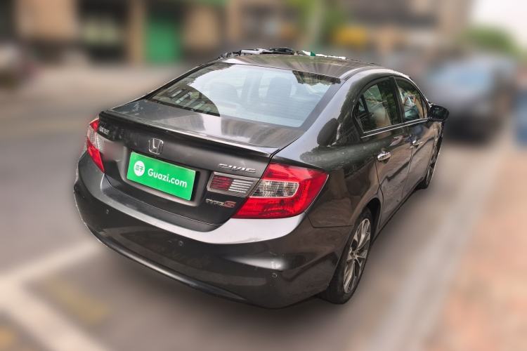 Used Honda Civic 2012 2.0L Automatic TYPE-S Rear Right 45 Deg