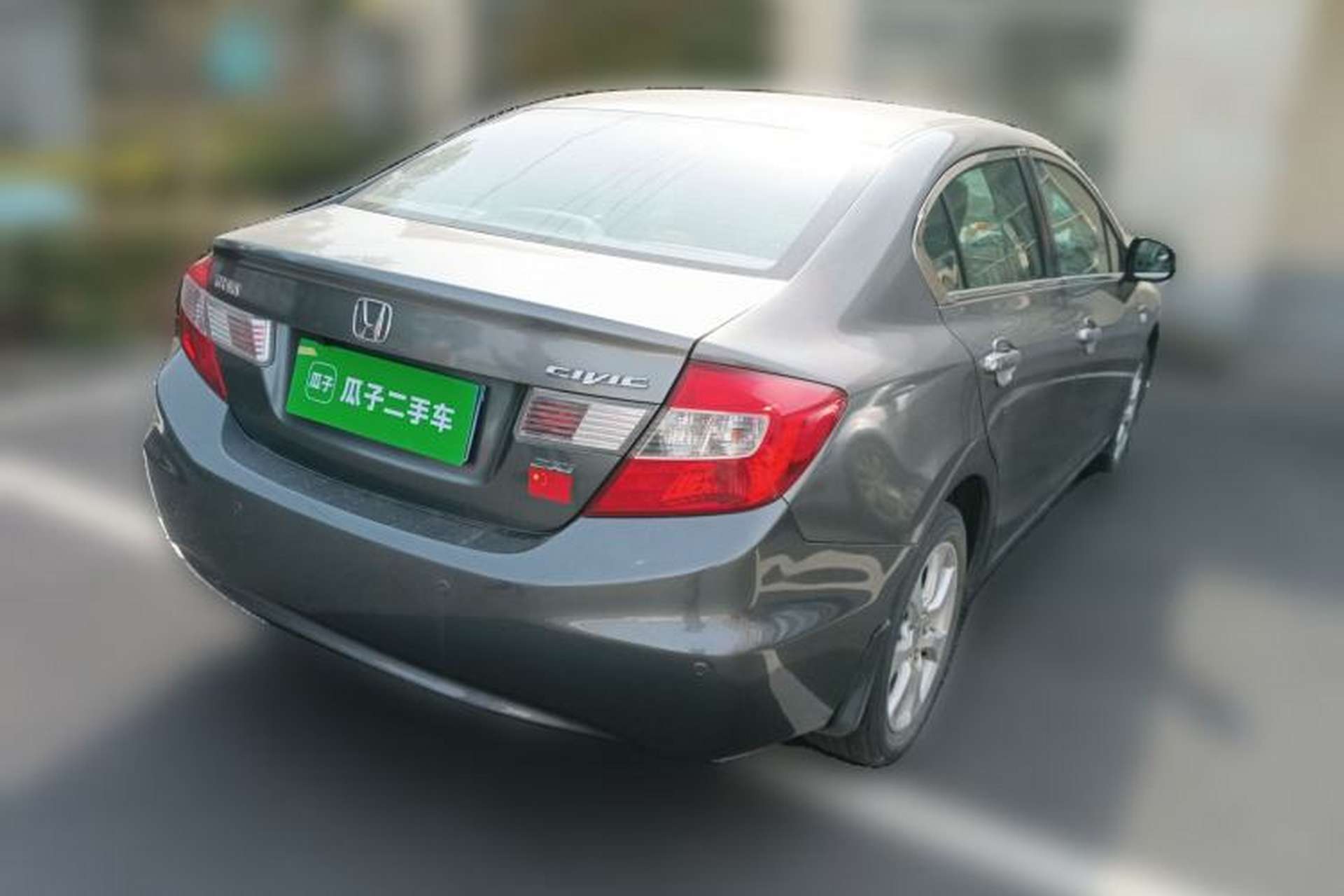 Used Honda Civic 2012 1.8L manual Comfort version Rear Right 45 Deg