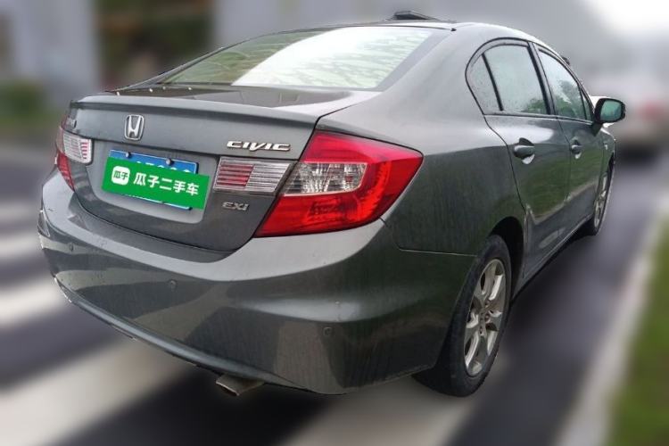 Used Honda Civic 2012 1.8L manual Comfort version Rear Right 45 Deg