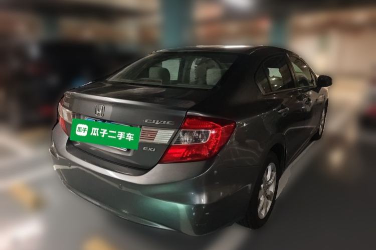 Used Honda Civic 2012 1.8L automatic comfort version Rear Right 45 Deg