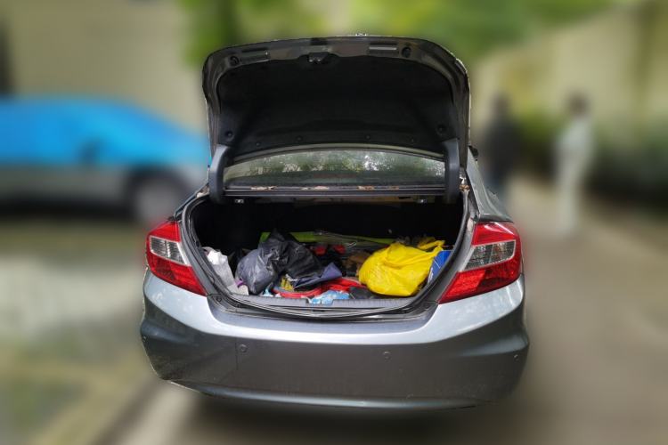 Used Honda Civic 2012 1.8L automatic luxury edition Trunk