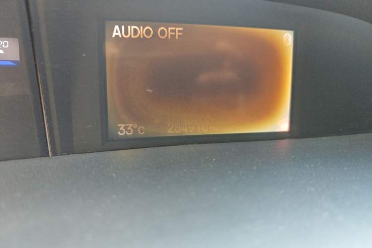 Used Honda Civic 2012 1.8L automatic comfort version Odometer Close Up