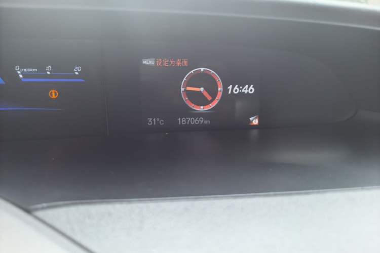 Used Honda Civic 2012 1.8L automatic luxury edition Odometer Close Up