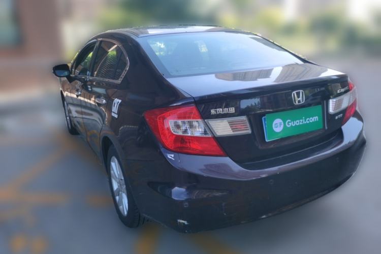 Used Honda Civic 2012 1.8L automatic luxury edition Rear Left 45 Deg
