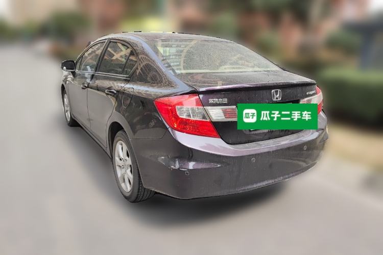 Used Honda Civic 2012 1.8L automatic comfort version Rear Left 45 Deg