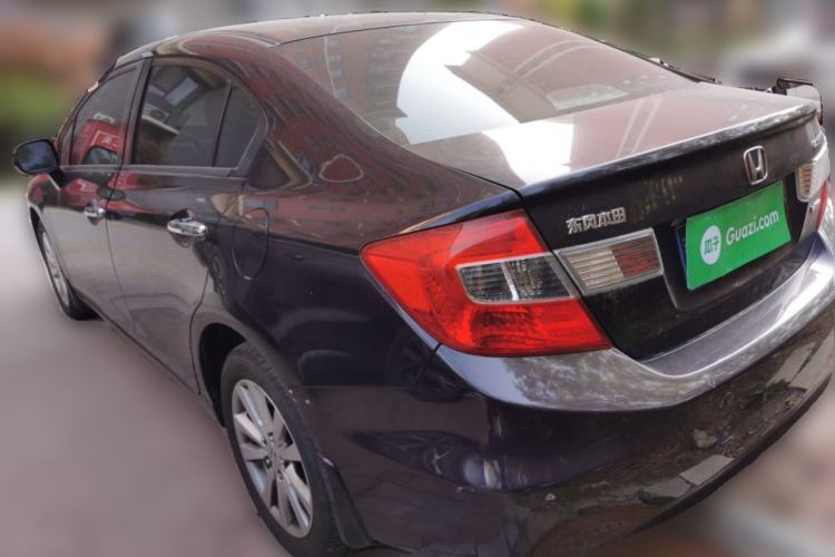 Used Honda Civic 2012 1.8L automatic luxury edition Rear Left 45 Deg