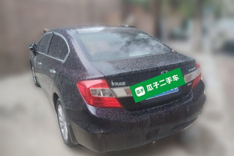 Used Honda Civic 2012 1.8L automatic luxury edition Rear Left 45 Deg