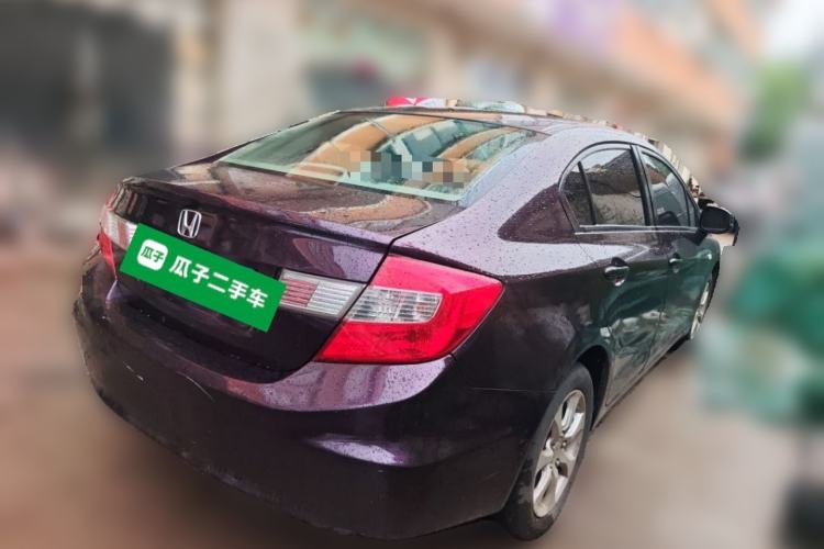 Used Honda Civic 2012 1.8L automatic comfort version Rear Right 45 Deg