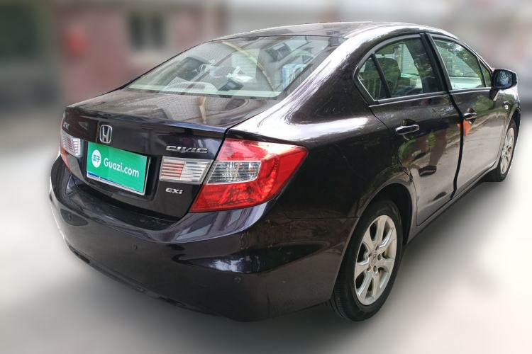 Used Honda Civic 2012 1.8L automatic comfort version Rear Right 45 Deg