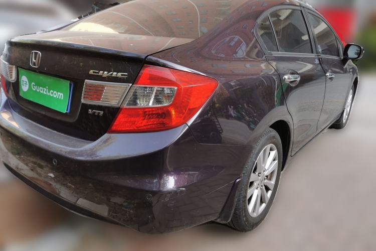 Used Honda Civic 2012 1.8L automatic luxury edition Rear Right 45 Deg