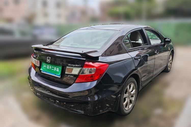 Used Honda Civic 2012 1.8L automatic comfort version Rear Right 45 Deg