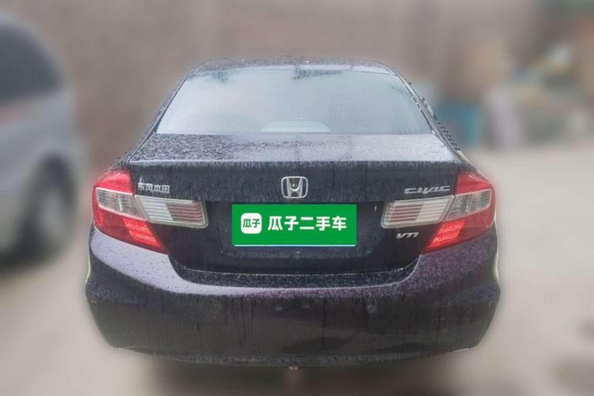 Used Honda Civic 2012 1.8L automatic luxury edition Rear