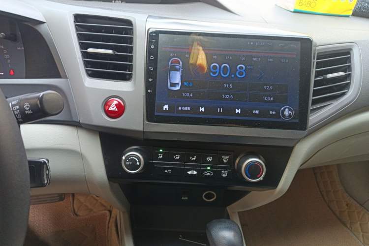 Used Honda Civic 2012 1.8L automatic comfort version Audio And AC Panel