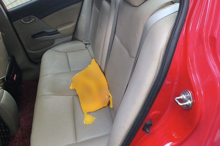Used Honda Civic 2012 1.8L automatic comfort version Left Rear Seat