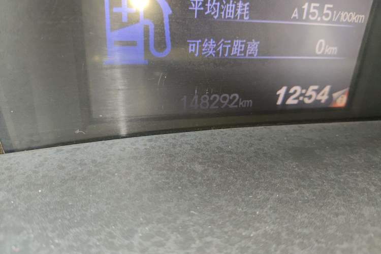 Used Honda Civic 2012 1.8L manual Comfort version Odometer Close Up