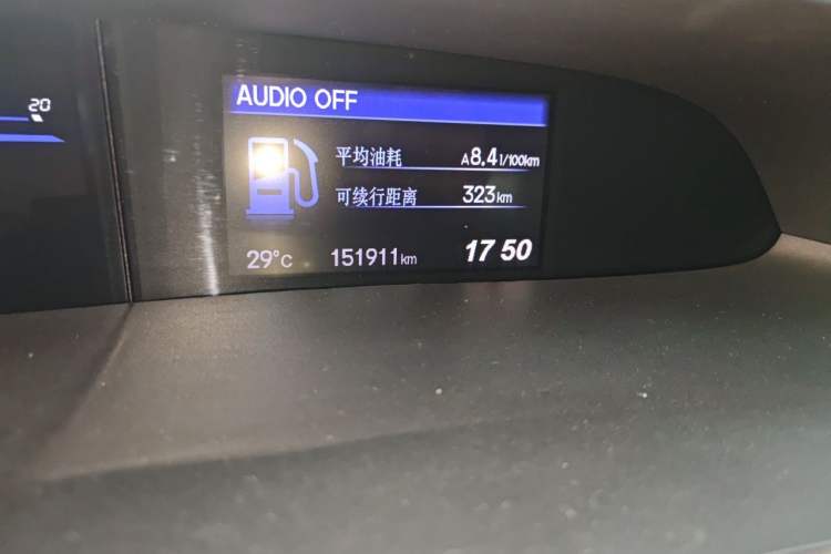 Used Honda Civic 2012 1.8L automatic comfort version Odometer Close Up