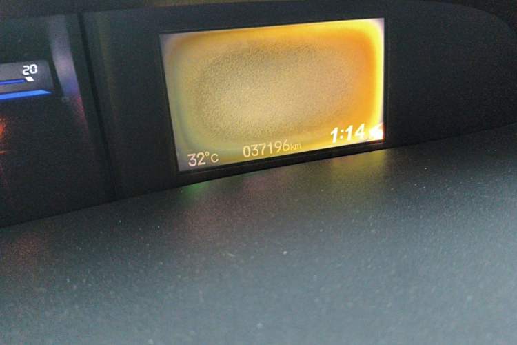 Used Honda Civic 2012 1.8L automatic comfort version Odometer Close Up