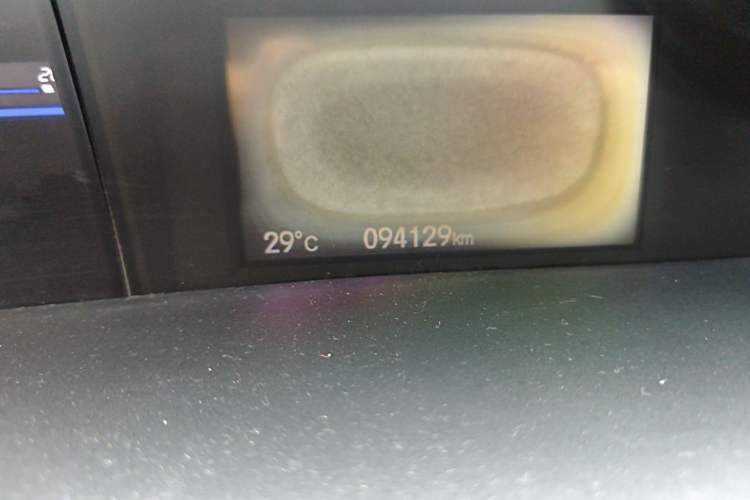 Used Honda Civic 2012 1.8L automatic comfort version Odometer Close Up