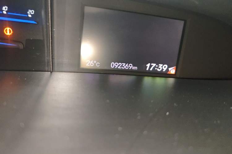 Used Honda Civic 2012 1.8L automatic luxury edition Odometer Close Up