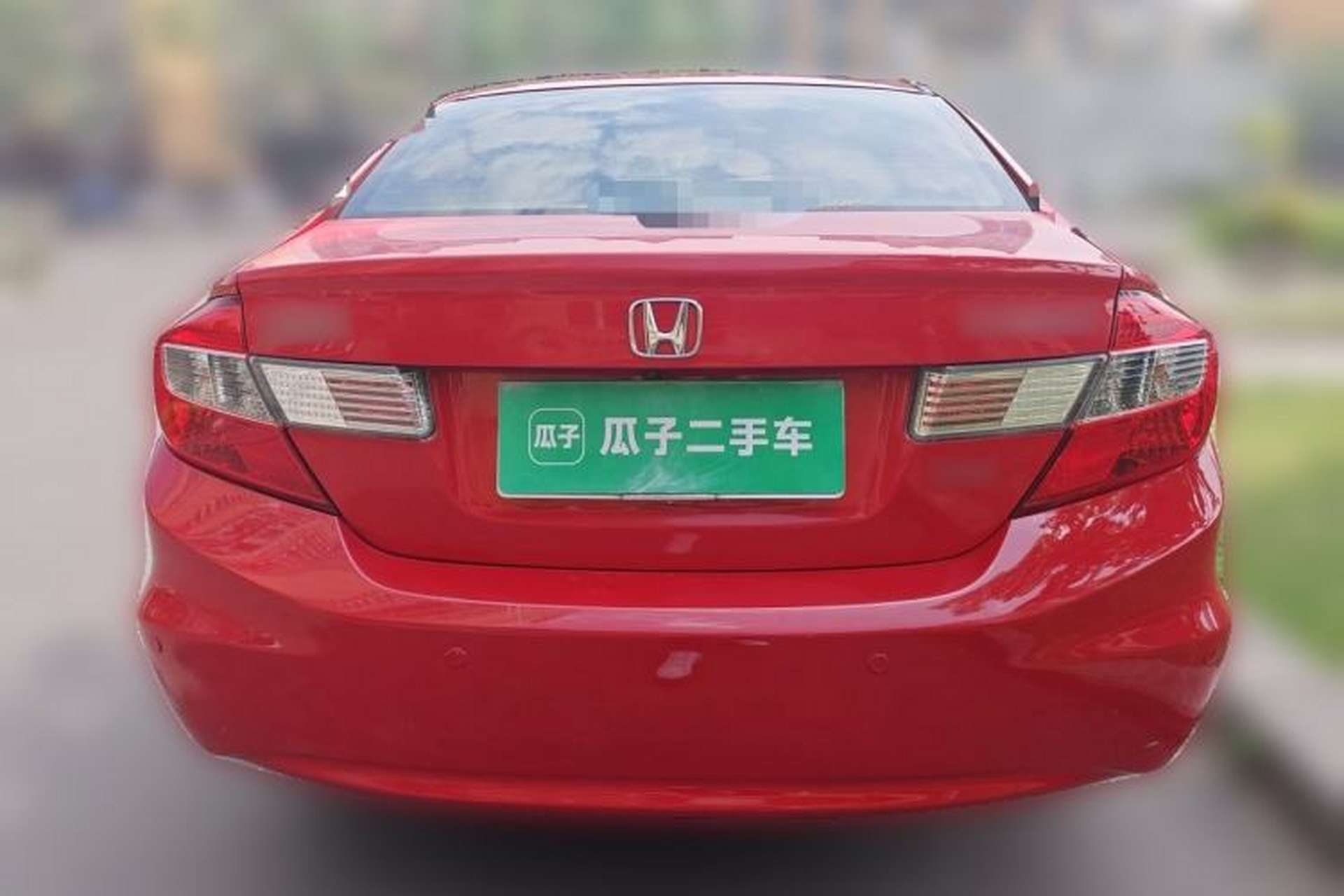 Used Honda Civic 2012 1.8L automatic luxury edition Rear