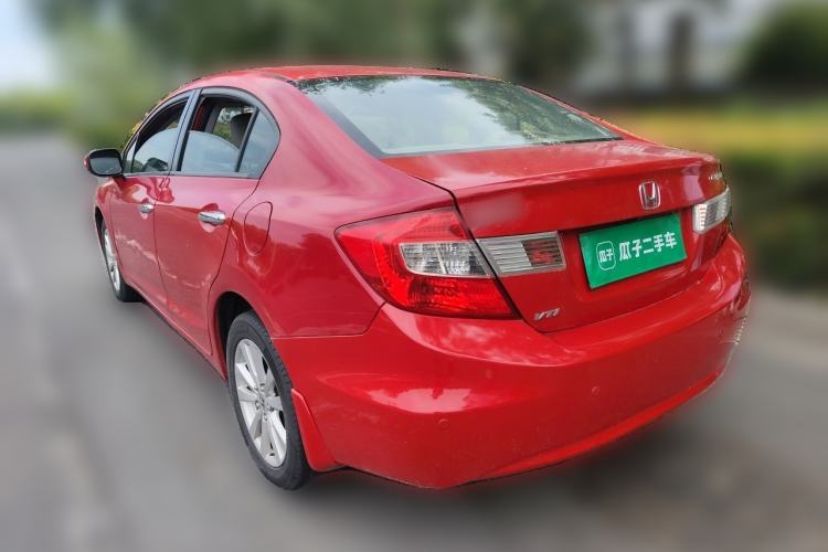 Used Honda Civic 2012 1.8L automatic luxury edition Rear Left 45 Deg