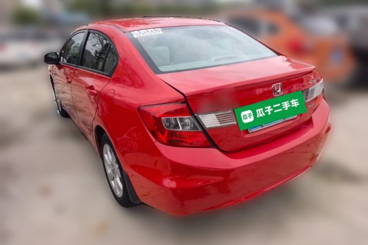 Used Honda Civic 2012 1.8L automatic comfort version Rear Left 45 Deg