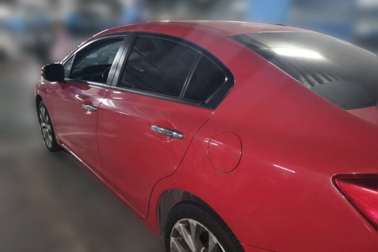Used Honda Civic 2012 2.0L Automatic TYPE-S Rear Left 45 Deg