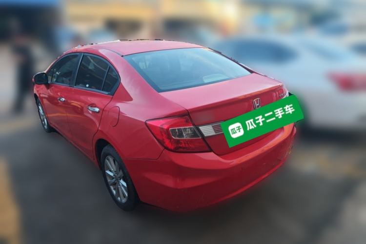 Used Honda Civic 2012 1.8L automatic luxury edition Rear Left 45 Deg