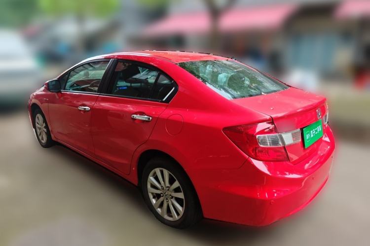 Used Honda Civic 2012 1.8L automatic luxury edition Rear Left 45 Deg