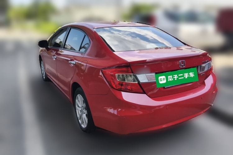 Used Honda Civic 2012 1.8L automatic luxury edition Rear Left 45 Deg