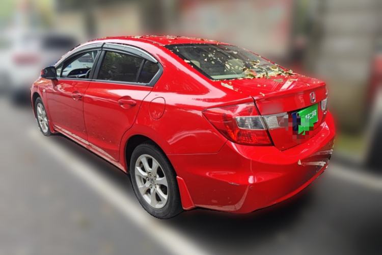 Used Honda Civic 2012 1.8L automatic comfort version Rear Left 45 Deg