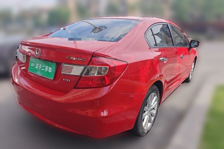Used Honda Civic 2012 1.8L automatic luxury edition Rear Right 45 Deg