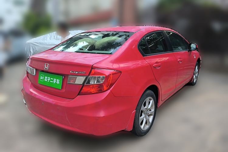 Used Honda Civic 2012 1.8L automatic comfort version Rear Right 45 Deg