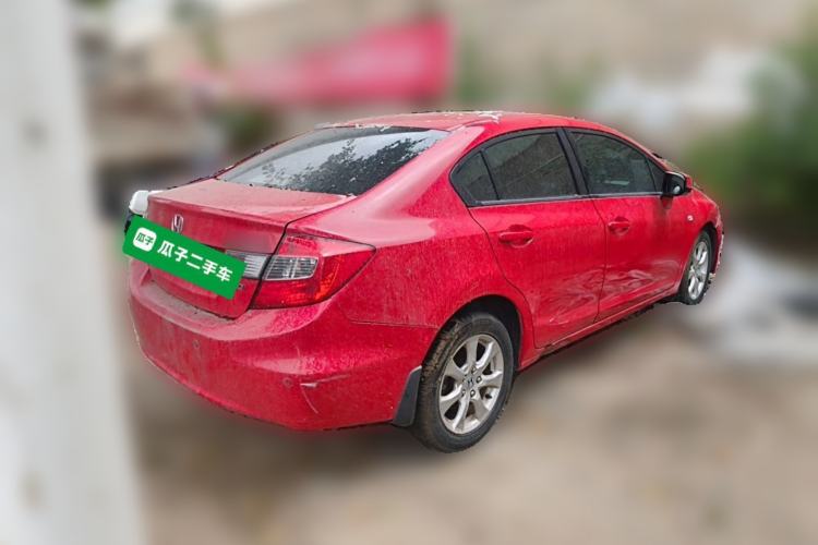 Used Honda Civic 2012 1.8L automatic comfort version Rear Right 45 Deg