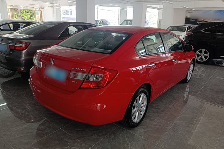 Used Honda Civic 2012 1.8L automatic comfort version Rear Right 45 Deg