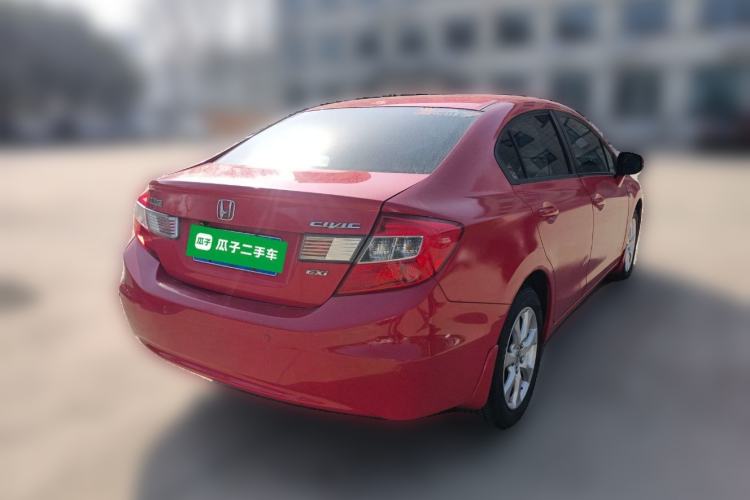 Used Honda Civic 2012 1.8L automatic comfort version Rear Right 45 Deg