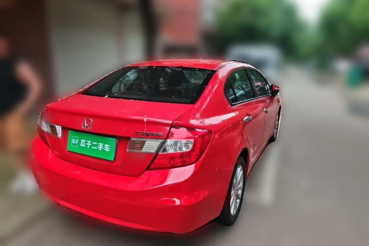 Used Honda Civic 2012 1.8L automatic luxury edition Rear Right 45 Deg