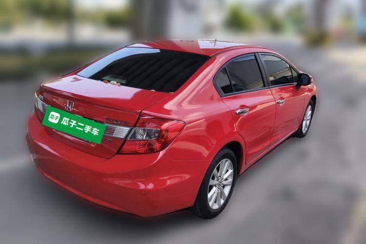Used Honda Civic 2012 1.8L automatic luxury edition Rear Right 45 Deg