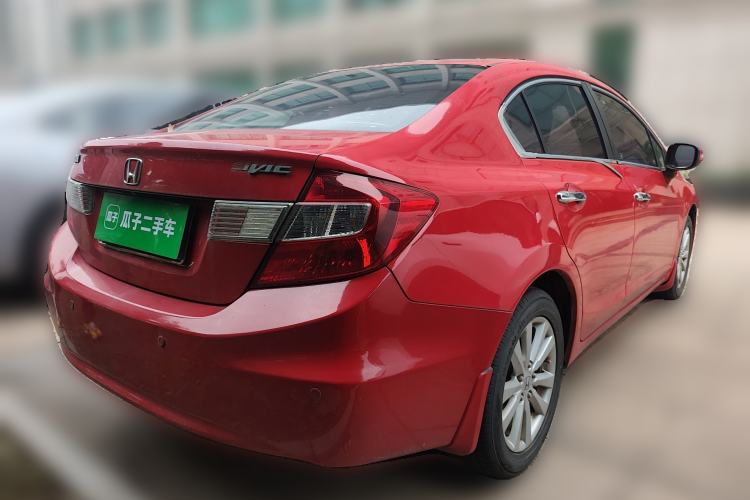 Used Honda Civic 2012 1.8L automatic luxury edition Rear Right 45 Deg