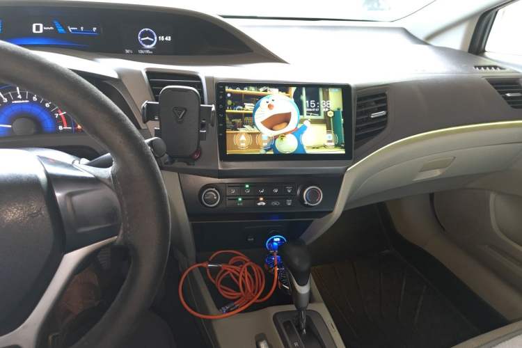 Used Honda Civic 2012 1.8L automatic comfort version Audio And AC Panel