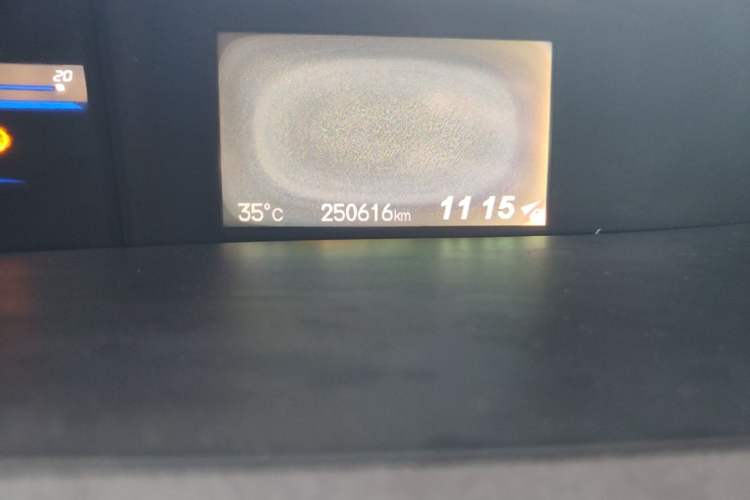 Used Honda Civic 2012 1.8L manual Comfort version Odometer Close Up