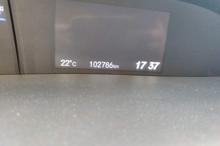 Used Honda Civic 2012 1.8L automatic luxury edition Odometer Close Up