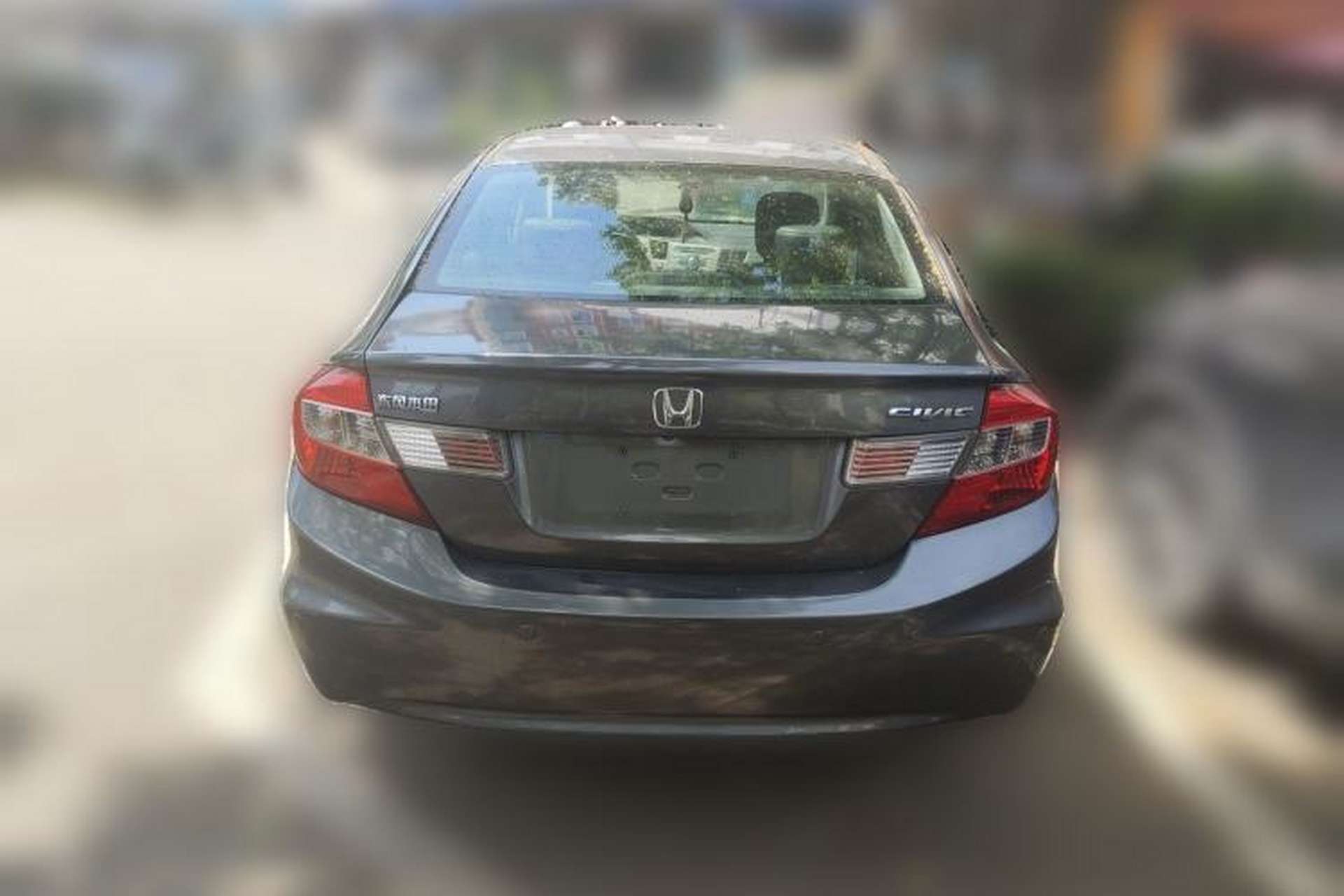 Used Honda Civic 2012 1.8L automatic luxury edition Rear