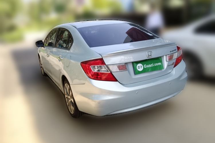 Used Honda Civic 2012 2.0L Automatic TYPE-S Rear Left 45 Deg