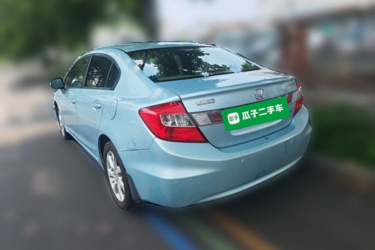 Used Honda Civic 2012 1.8L manual Comfort version Rear Left 45 Deg
