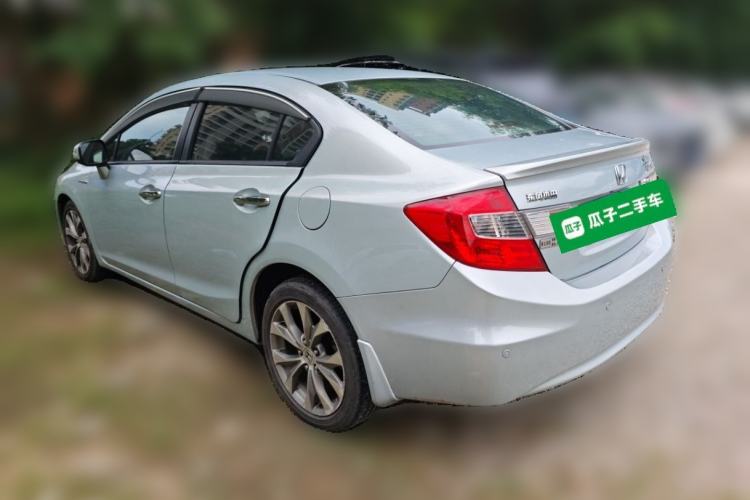 Used Honda Civic 2012 2.0L Automatic TYPE-S Navigation Edition Rear Left 45 Deg