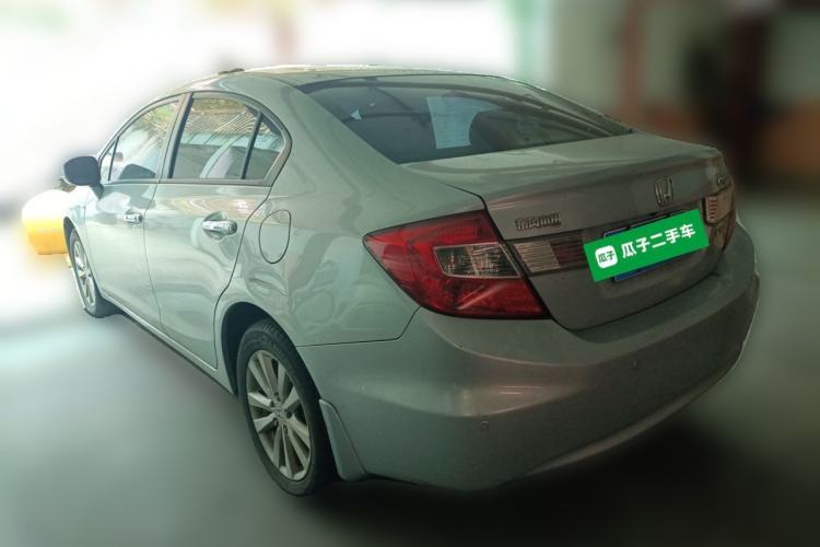 Used Honda Civic 2012 1.8L automatic luxury edition Rear Left 45 Deg